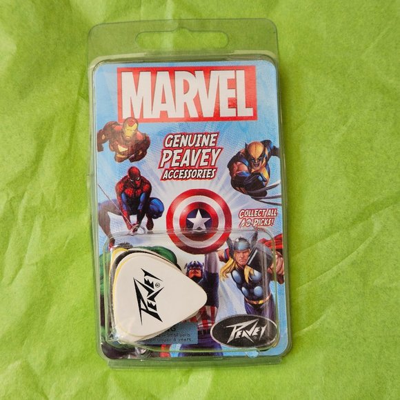 10 Peavey Marvel Super Hero Guitar Picks, OS - Picture 1 of 4